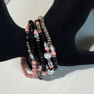 Stacking Beaded Bracelets